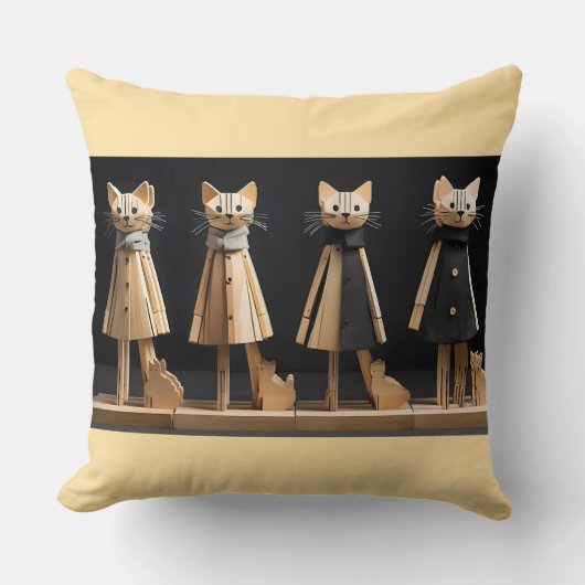 cats - Katzen Kussen (Voorkant)