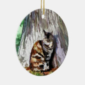 CATS KERAMISCH ORNAMENT (Rechts)