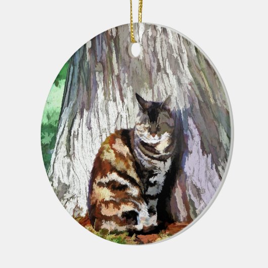 CATS KERAMISCH ORNAMENT (Links)