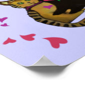 Cats Kindness Gezegde Poster (Hoek)