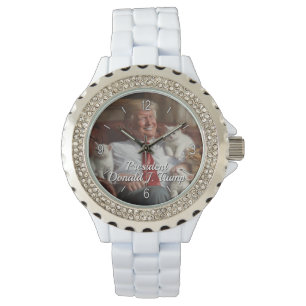 Cats Kittens Vrouwen President Donald J. Trump 202 Horloge