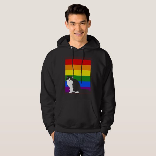 Cats Lgbt Hoodie (Voorkant volledig)