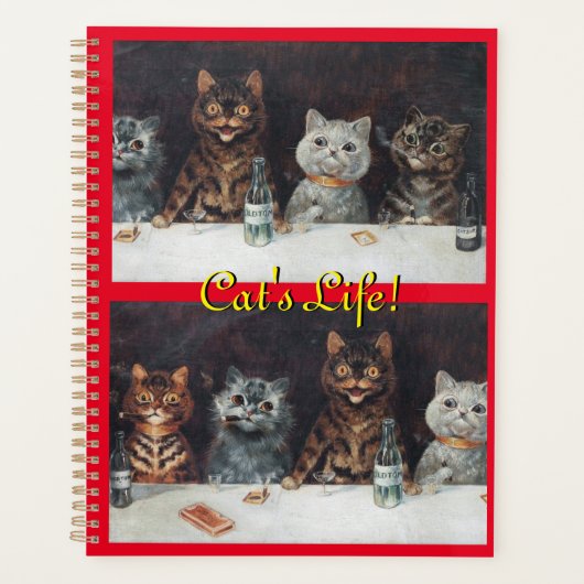 Cat's Life - Louis Wain Planner (Voorkant)