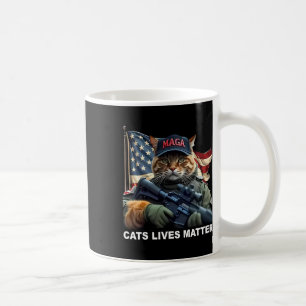 Cats Lives Problem Grappig Trump 2024 Kat Koffiemok