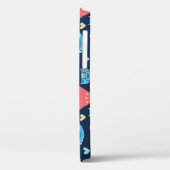 Cats Love: Kleurrijke Naadloos Case-Mate iPhone Case (Achterkant / Links)
