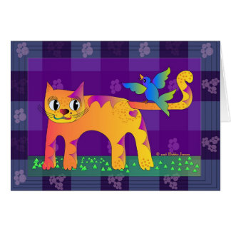 Cat's Lunch van Debbie Jensen