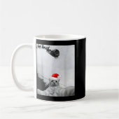 Cats Meme Funny Cat Selfie With Santa Hat Christma Koffiemok (Links)