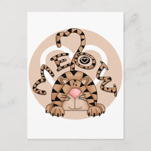 Cat's Meow Briefkaart (Voorkant)