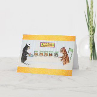 Cats Merry Brexit Christmas Kaart