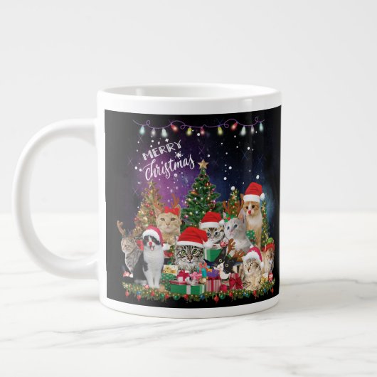 Cats Merry kermas Light Grote Koffiekop (Links)