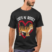 CATS N' ROZEN GINGER Cat T-Shirts (Voorkant)