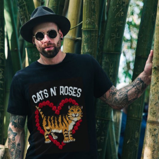 CATS N' ROZEN GINGER Cat T-Shirts