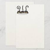 Cats Naughty, Playful and Funny Characters Briefpapier (Voorkant / Achterkant)