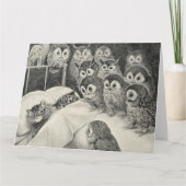 Cats Nightmare. Louis Wain Kaart (Voorkant)