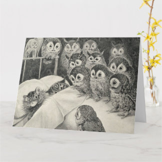 Cats Nightmare. Louis Wain Kaart