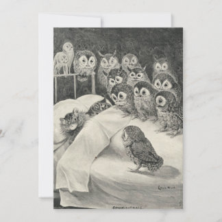 Cats Nightmare. Louis Wain Kaart