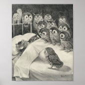 Cats Nightmare. Louis Wain Poster (Voorkant)