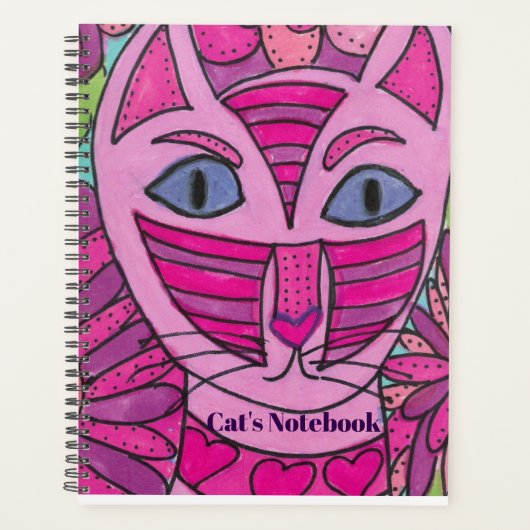 Cat's Notebook Planner (Voorkant)