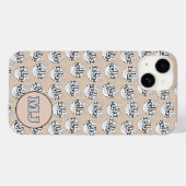 Cats of Cadstudios 2.0 - Beige iPhone / iPad case (Achterkant (horizontaal))