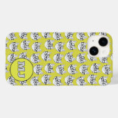 Cats of Cadstudios 2.0 - Yellow iPhone / iPad case (Achterkant (horizontaal))