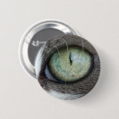 Cat's oog sluiten ronde button 5,7 cm (Voorkant /achterkant)