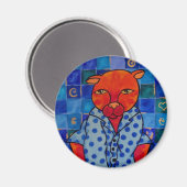 Cats Pajamas Magneet (Voorkant / Achterkant)