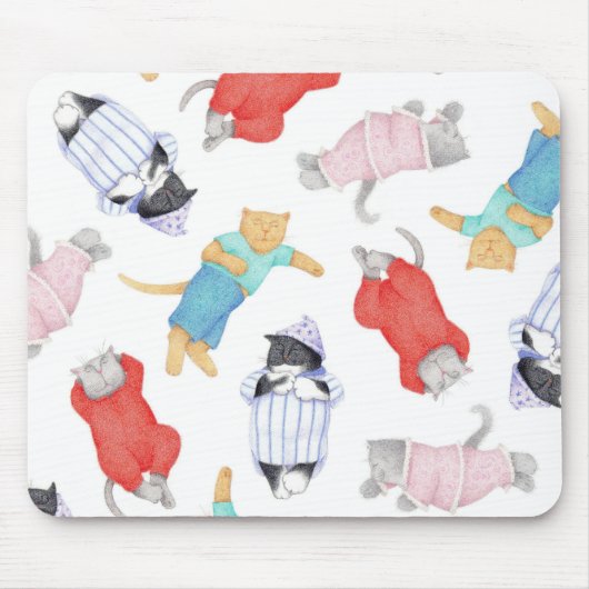 CATS PAJAMAS Mousepad Muismat (Voorkant)