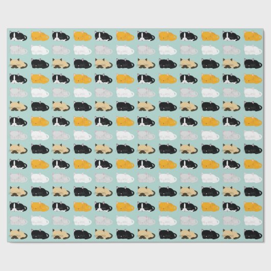 Cats Pattern Cadeaupapier (Vlak)