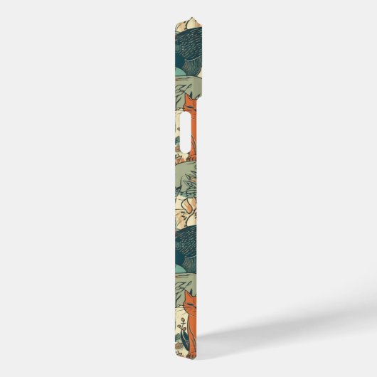 Cats Pattern Case-Mate iPhone Case (Achterkant / Rechts)