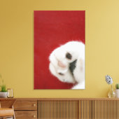Cat's paw canvas afdruk (Insitu (Woonkamer))