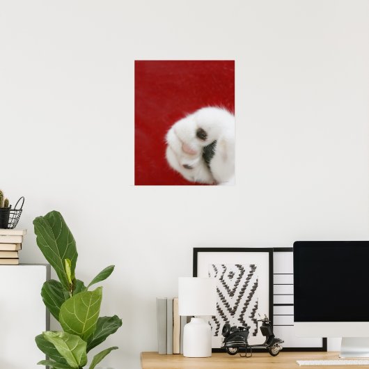 Cat's paw poster (Thuiskantoor)