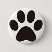 CAT'S_PAW RONDE BUTTON 5,7 CM (Voorkant)