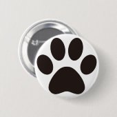 CAT'S_PAW RONDE BUTTON 5,7 CM (Voorkant /achterkant)