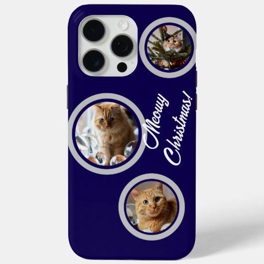 Cats Photos Name Customize iPhone / iPad case (Achterkant)