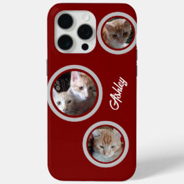 Cats Photos Name Customize iPhone / iPad case
