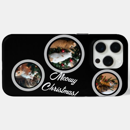 Cats Photos Name Customize iPhone / iPad case (Achterkant (horizontaal))