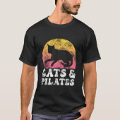Cats Pilates Hobby T-shirt (Voorkant)