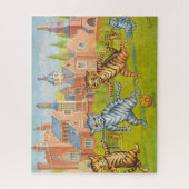 Cats Playing Football by Louis Wain Legpuzzel (Verticaal)