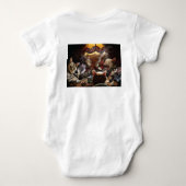 Cats playing poker romper (Achterkant)