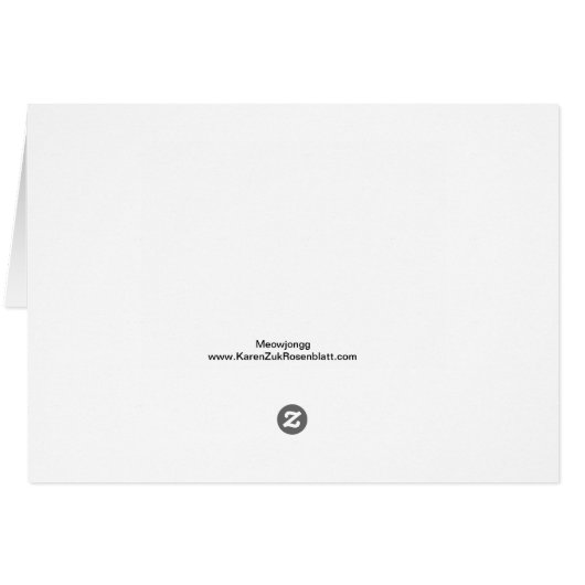 Cats Plays Mahjong (Achterkant Horizontaal)