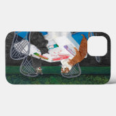 Cats Plays Mahjong Case-Mate iPhone Case (Achterkant (horizontaal))