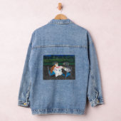 Cats Plays Mahjong Denim Jacket (Hangar)