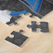 Cats Plays Mahjong Legpuzzel (Zijkant)