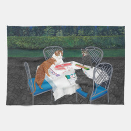 Cats Plays Mahjong Theedoek