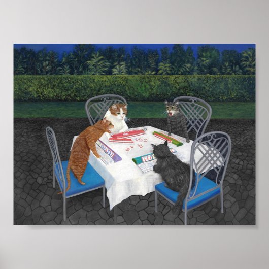 Cats Pplay Mahjong Poster (Voorkant)