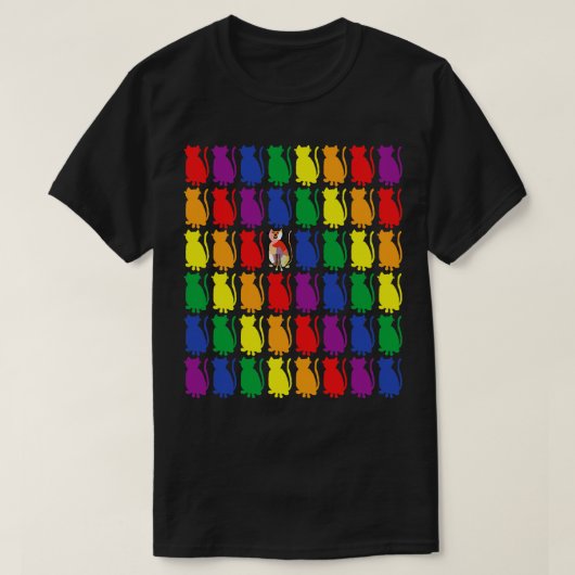 Cats Pride T-shirt (Design voorkant)