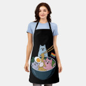 Cats Ramen Rainbow LGBTQ Gay Lesbian Pride Ally Schort (Gedragen)