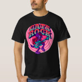 CATS ROCK CAT MET GITAAR T-SHIRTS (Voorkant)