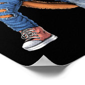 Cats Rock Muzikanten Poster (Hoek)