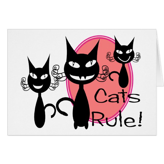 Cats Rule!!!!!!!!!!!!!!! (Voorkant Horizontaal)